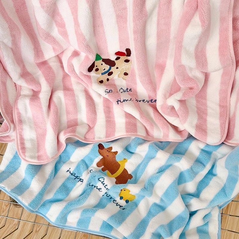 Large Coral Fleece Bath Towel for Adults, Super Absorbent Quick-Dry Bath Wrap, Premium Baby-Safe Grade Soft Bath Towel for Men, Women & Babies